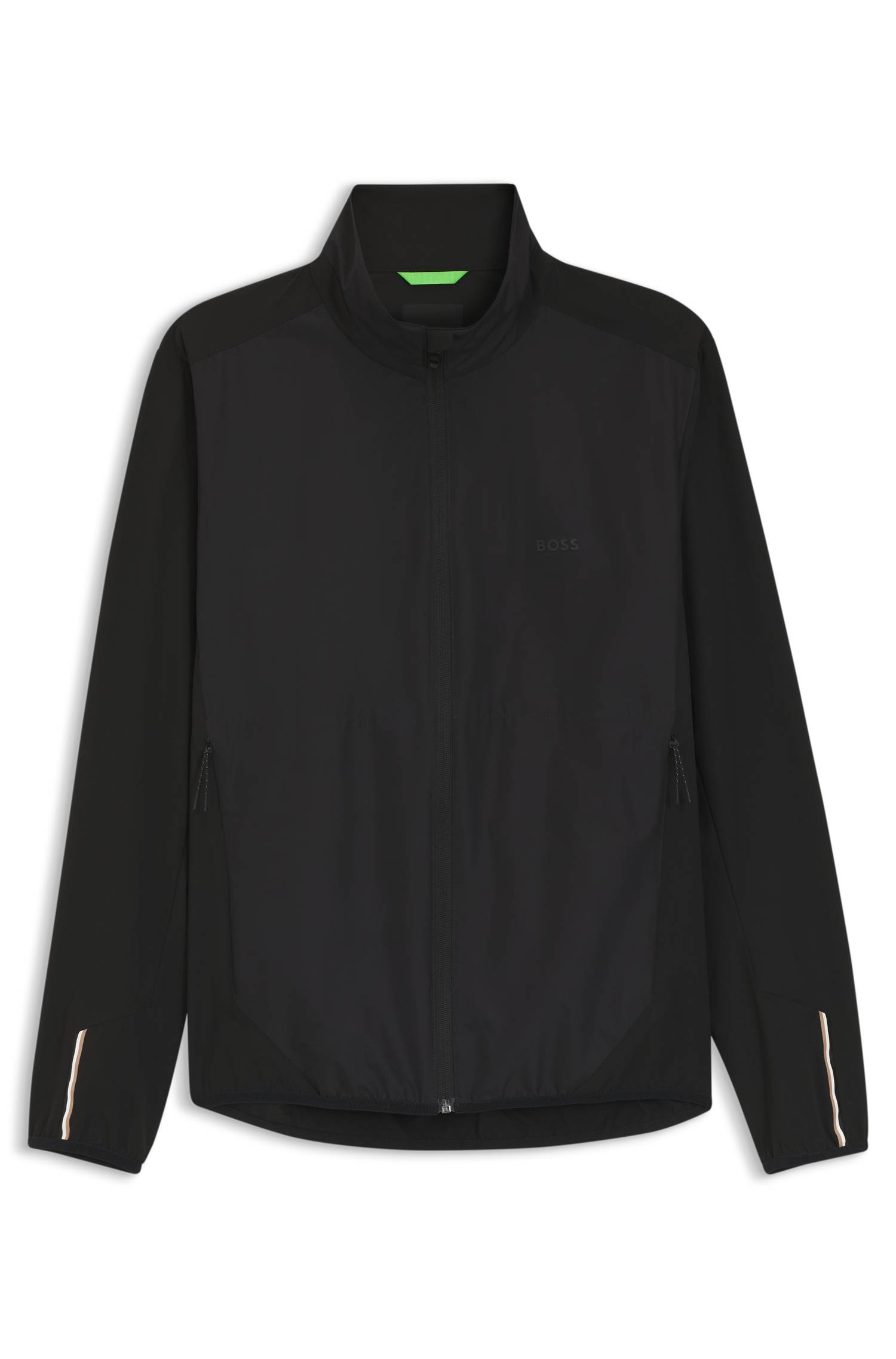 Boss Water-repellent jacket in four-way stretch fabric jackor herr – bild 4