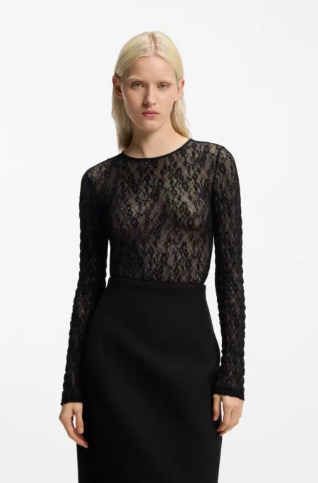 Body Slim en dentelle stretch