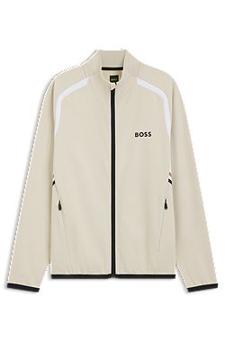 Active Felpa con zip con proprietà termoregolanti