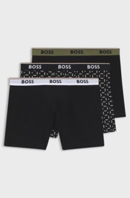 3-pack briefs, Black