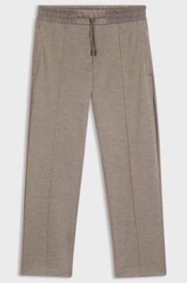 BOSS x ASTON MARTIN tracksuit bottoms with drawcord, Light Brown