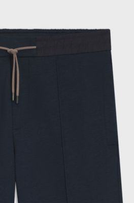 BOSS x ASTON MARTIN tracksuit bottoms with drawcord, Dark Blue