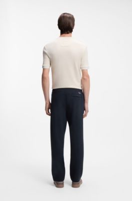 BOSS x ASTON MARTIN trainingsbroek met trekkoord, Donkerblauw