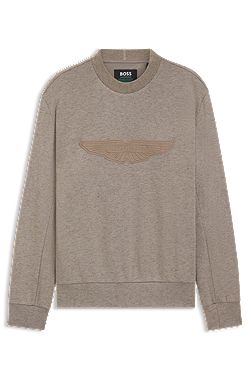 BOSS x ASTON MARTIN sweatshirt with wing detail