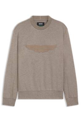 BOSS x ASTON MARTIN sweatshirt with wing detail 1