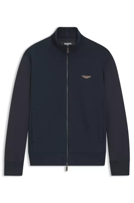 BOSS x ASTON MARTIN sweatshirt with wing detail
