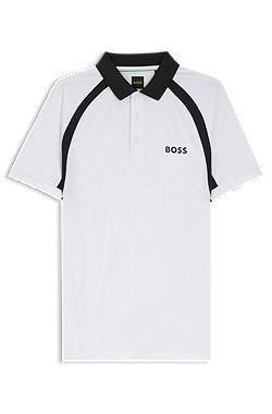 Active Quick-dry slim-fit polo shirt in stretch fabric