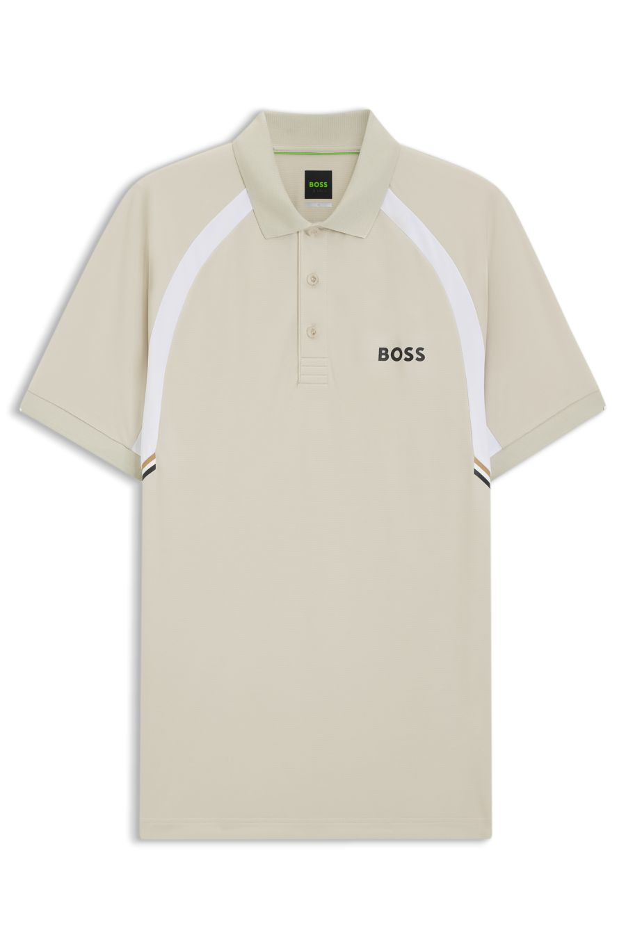 BOSS Active Four-Way Stretch Polo — Light Green