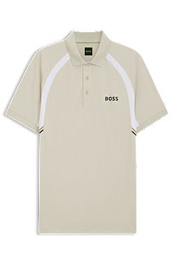 Active Quick-dry slim-fit polo shirt in stretch fabric