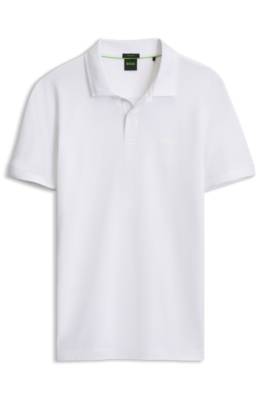Boss Cotton-piqué polo shirt pikéer herr – bild 4