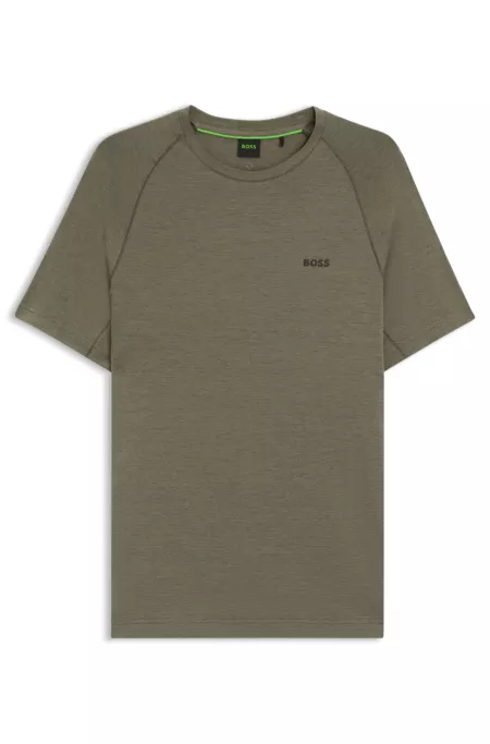 Active slim-fit T-shirt with moisture control
