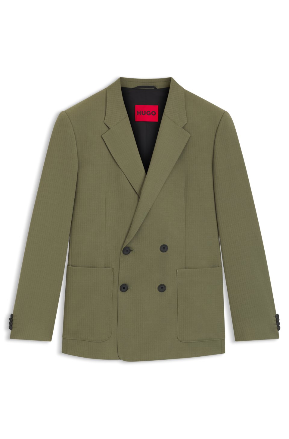 Slim-fit jacket in stretch ripstop