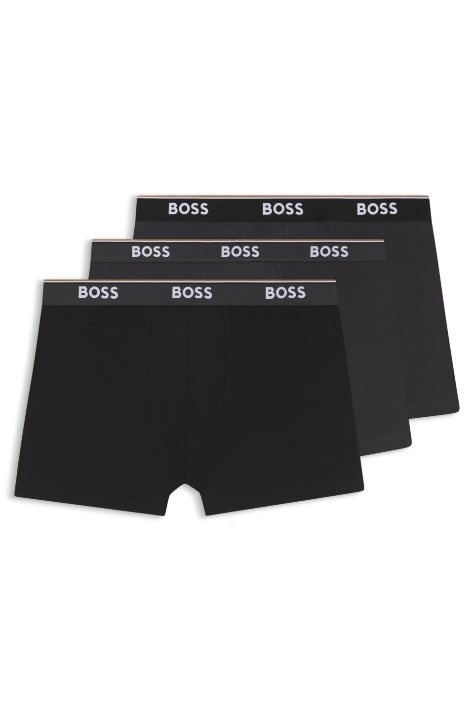 Three-pack stretch-cotton boxer briefs