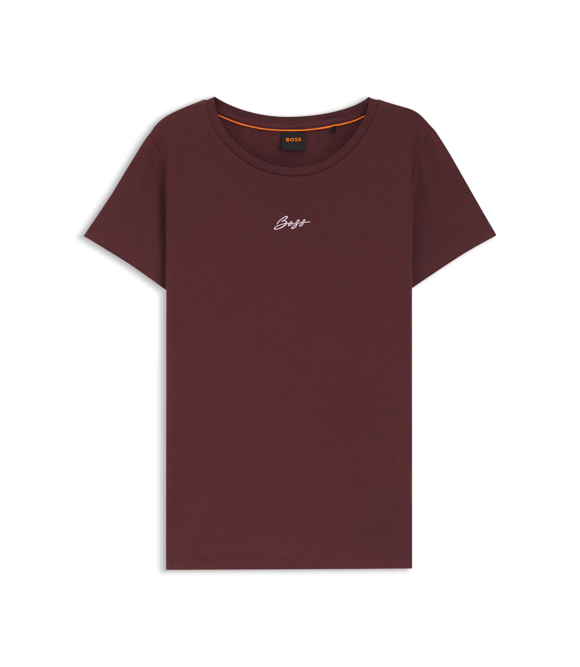 BOSS Maglietta Donna In Puro Cotone