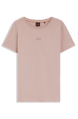 Slim-fit cotton T-shirt