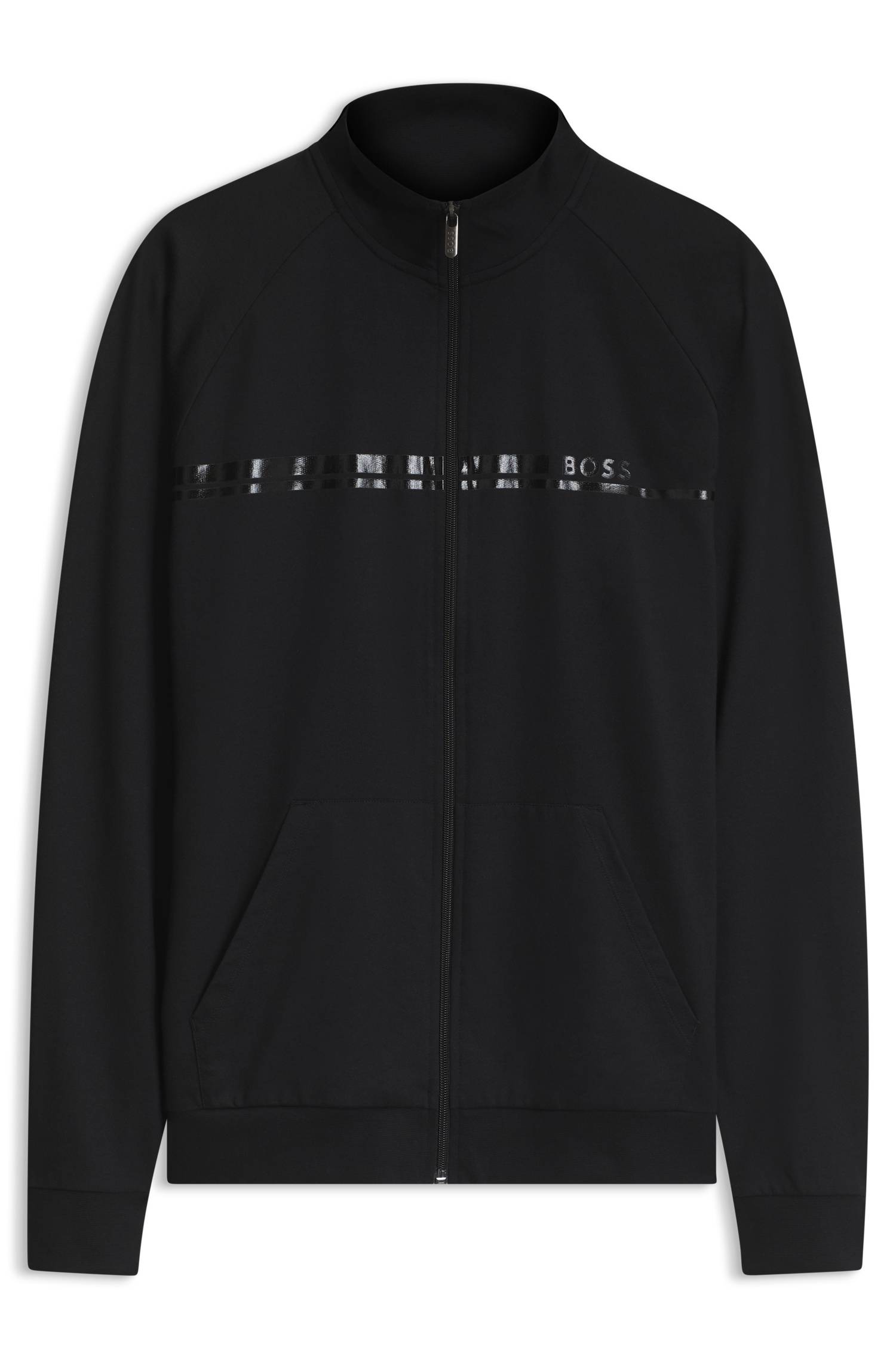 Boss Zip-up cotton jacket jackor herr – bild 4
