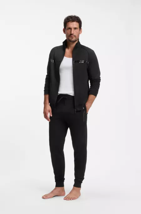 Veste zippée en coton