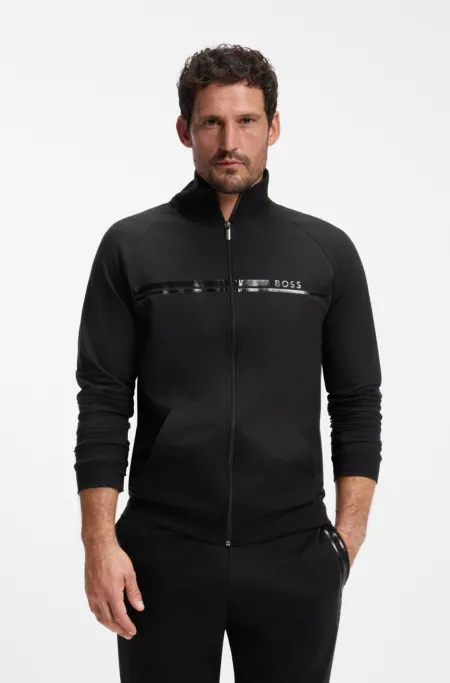 Veste zippée en coton