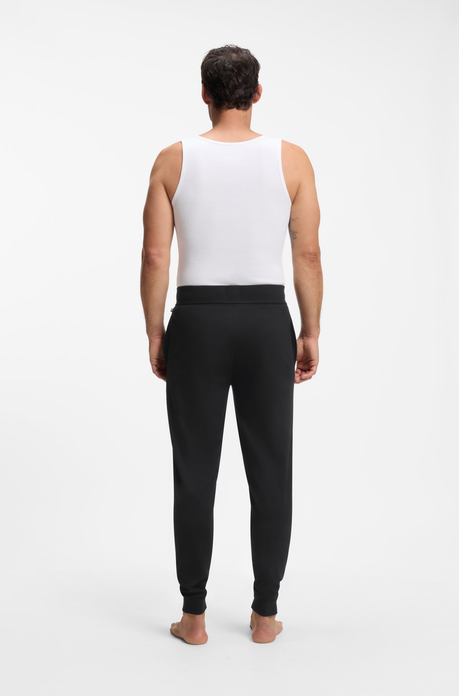 Boss Cotton tracksuit bottoms pyjamas & nattlinnen herr – bild 2