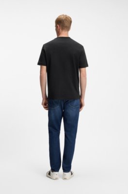 Boss T-shirt Interlock Svart Storlek herr – bild 4
