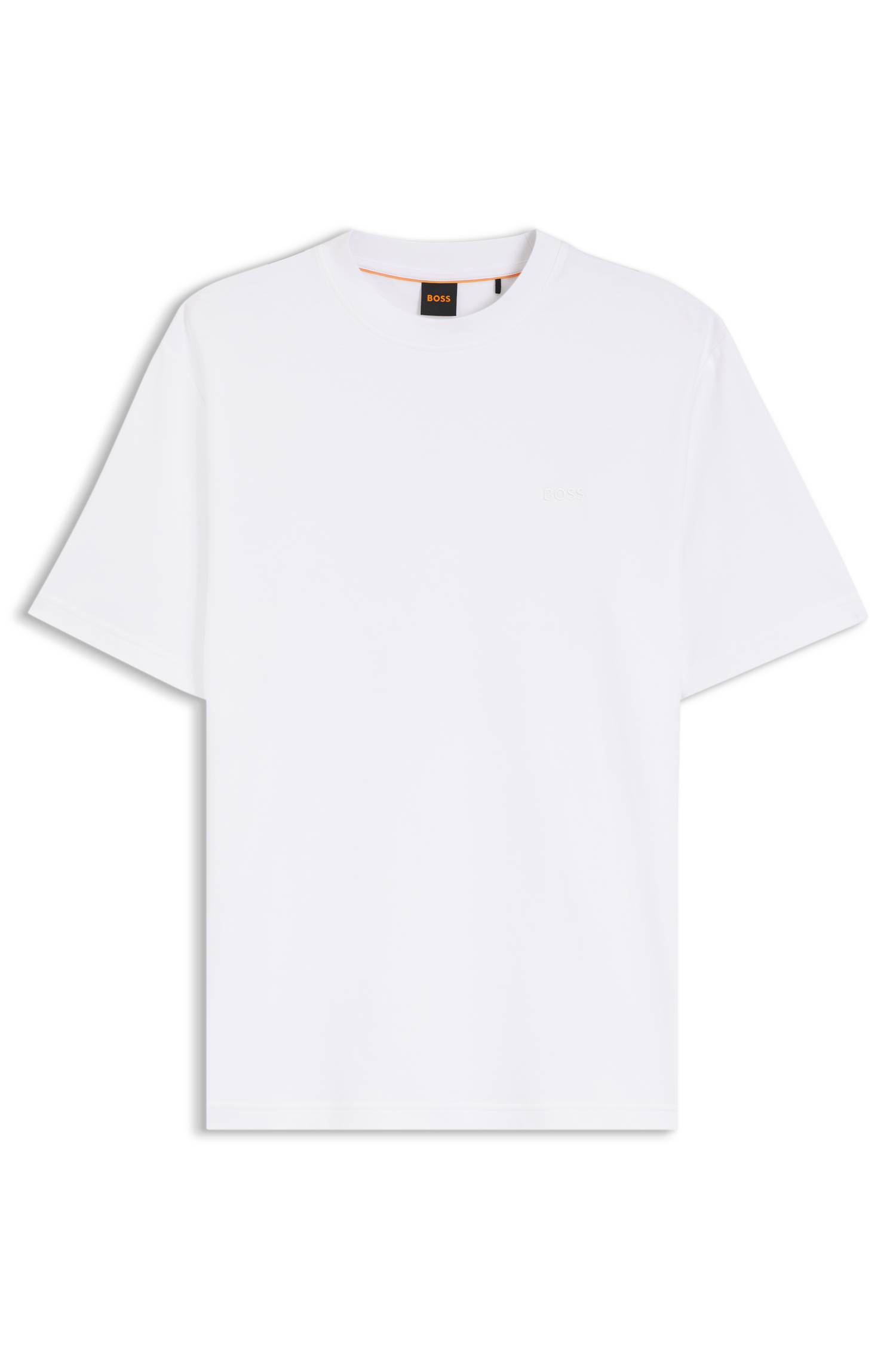 Boss Interlock-cotton T-shirt herr – bild 4