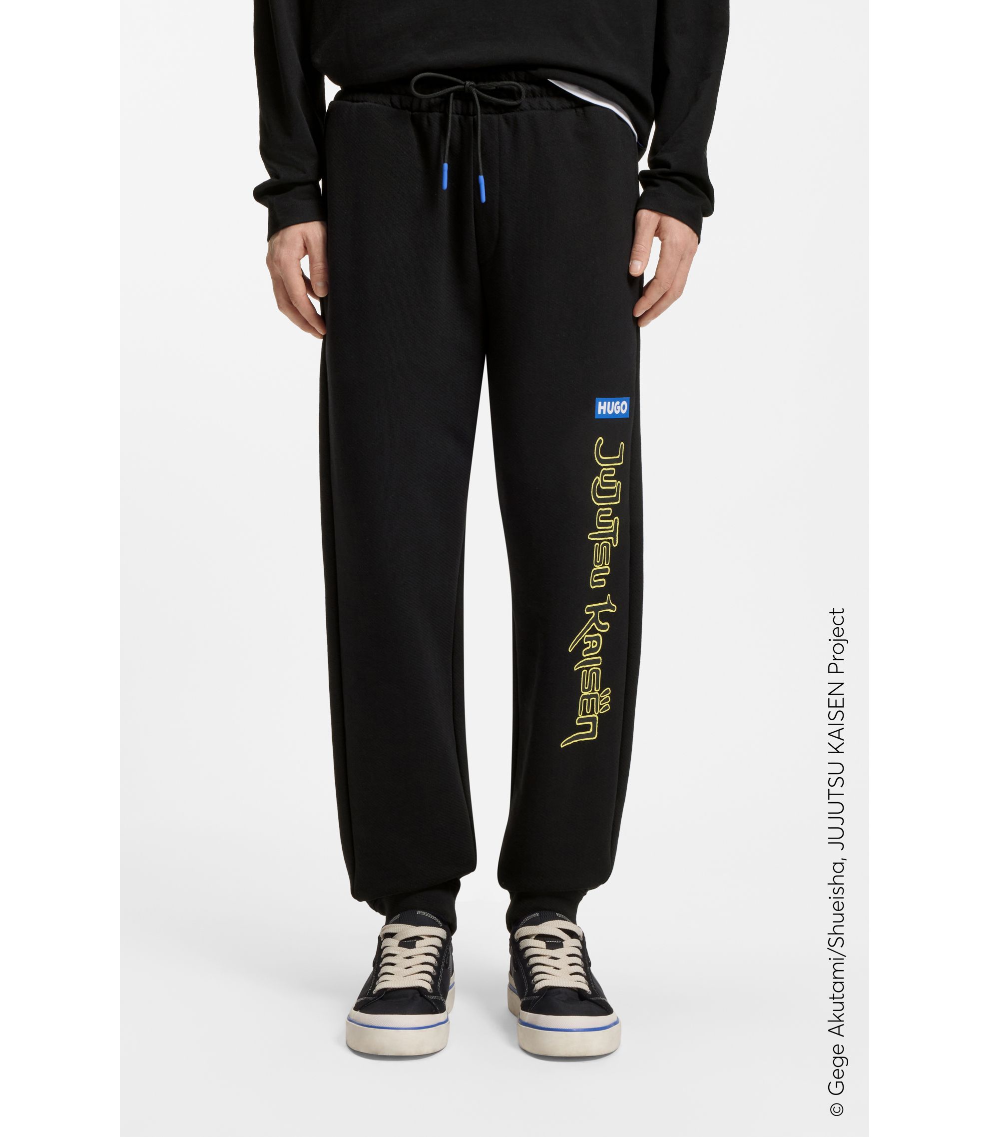 HUGO x Jujutsu Kaisen Jogginghose aus Baumwoll-Terry