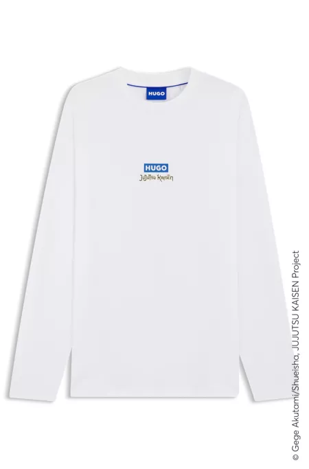 HUGO x Jujutsu Kaisen T-shirt with Yuji, Megumi and Kento print