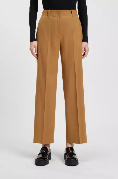 Pantalon Regular en flanelle chinée