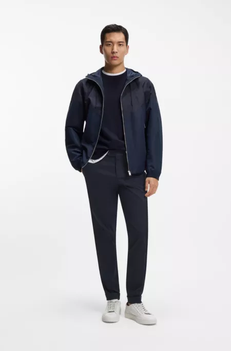 Pantalon Slim en coton stretch lavable