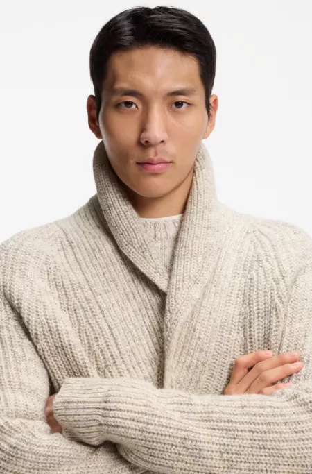 Gilet en maille de laine et de cachemire