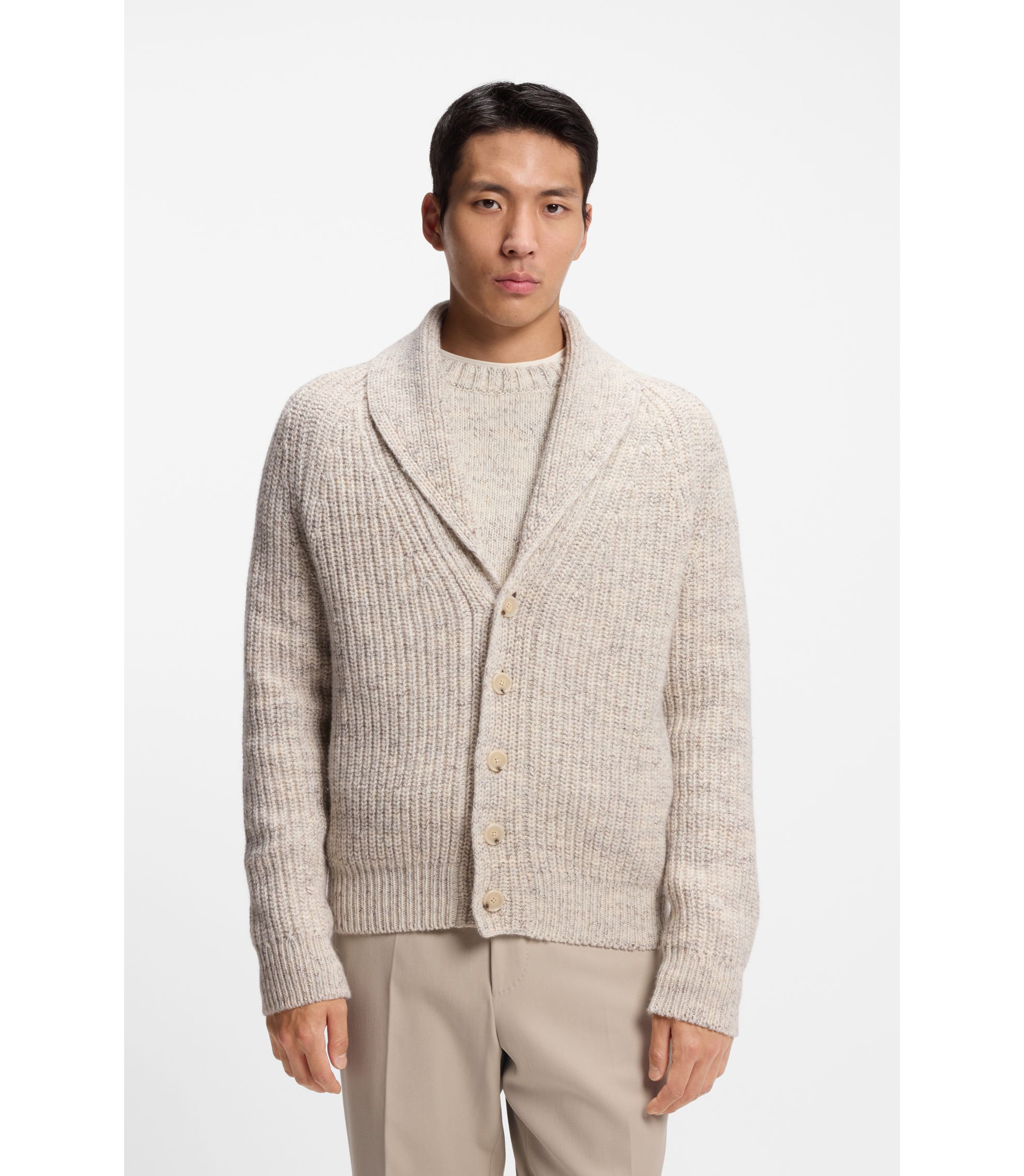 Strick-Cardigan aus Kaschmir-Mix mit Wolle