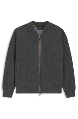 Veste coupe décontractée en laine vierge