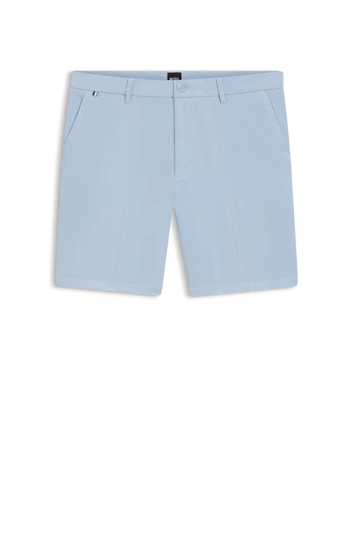 Boss Stretch-cotton shorts in a modern fit herr – bild 4