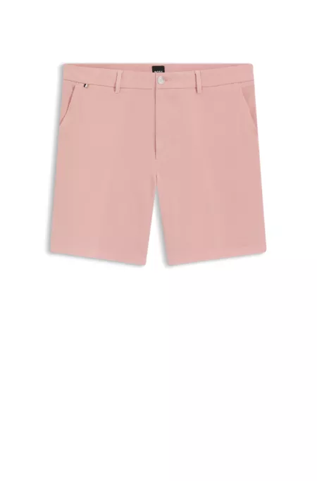 Short moderne en twill de coton stretch