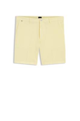Modern-fit shorts in stretch-cotton twill 1