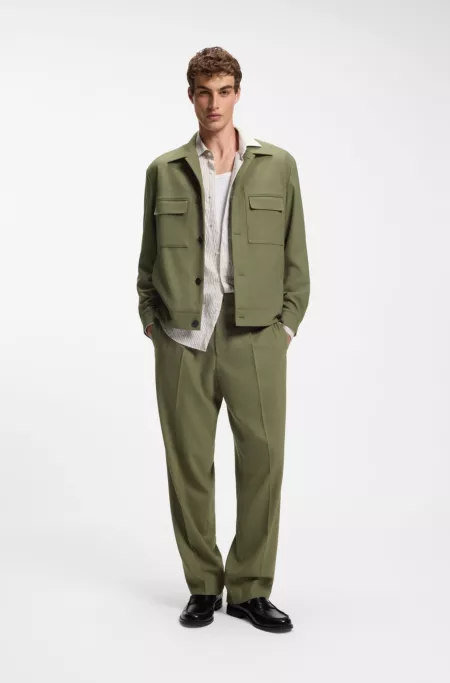 Veste de costume Slim en twill infroissable