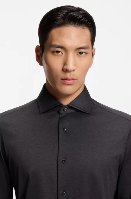 Chemise Slim en coton italien