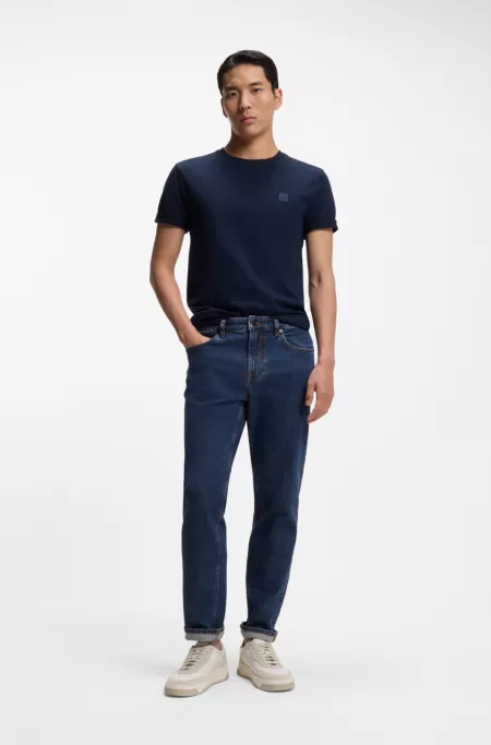 Jean Regular Maine en denim stretch bleu