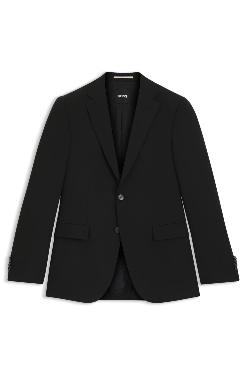 Regular-fit suit jacket in a wool blend