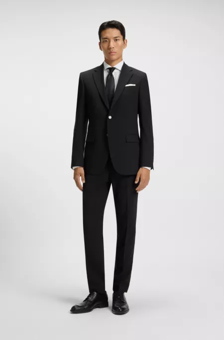 Veste de costume Regular Fit en laine mélangée