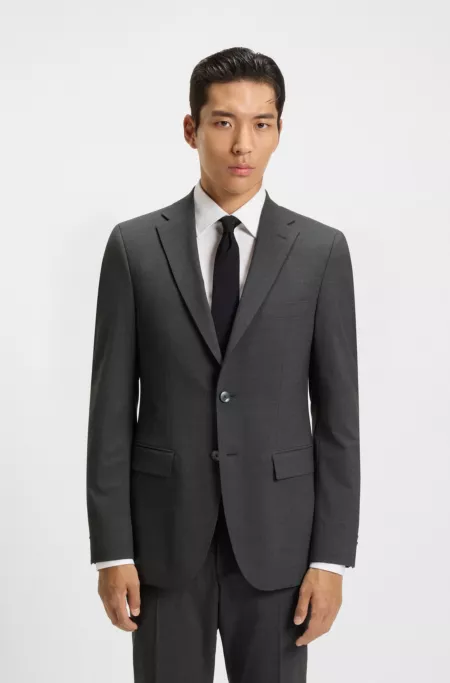 Veste de costume Slim en laine mélangée