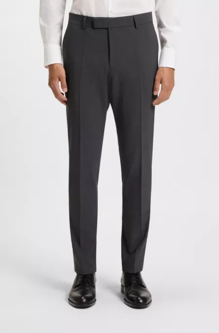 Pantalon de costume Slim en laine mélangée