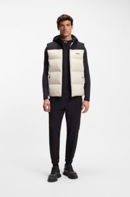 Trainers with logo and piping detail, Black