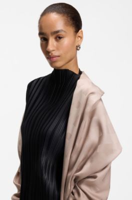 Monogram scarf, Beige