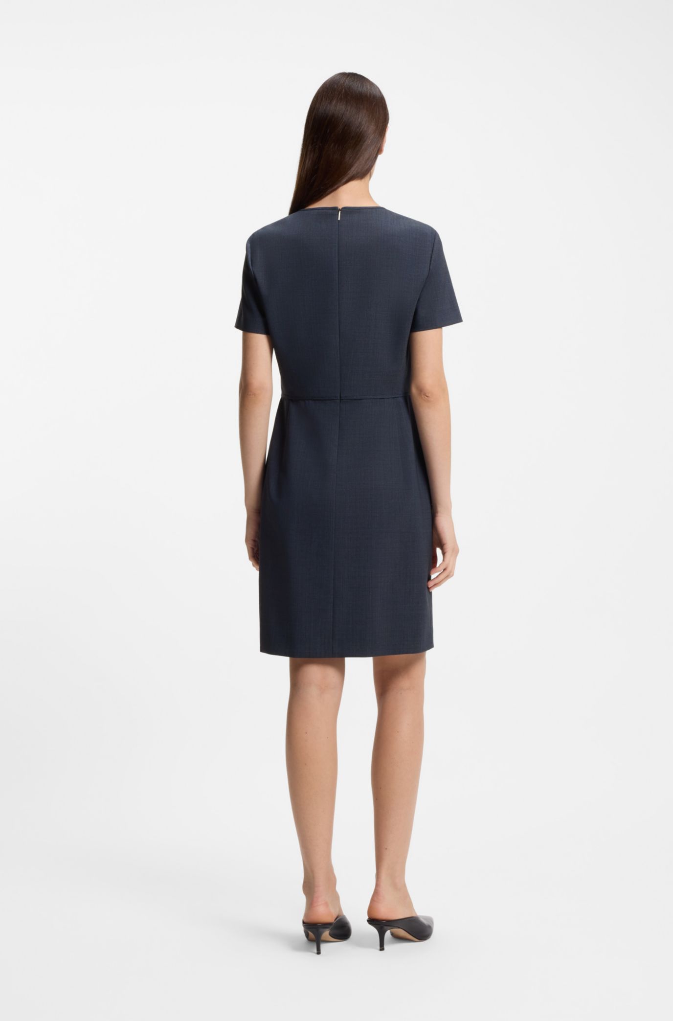 blue black dress tumblr Buy Biz Collection Women's Audrey Business Dress Bs730l Online main image 0
