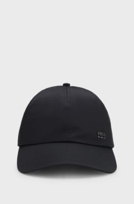 Gorra impermeable activa con protecci&oacute;n UV, Negro