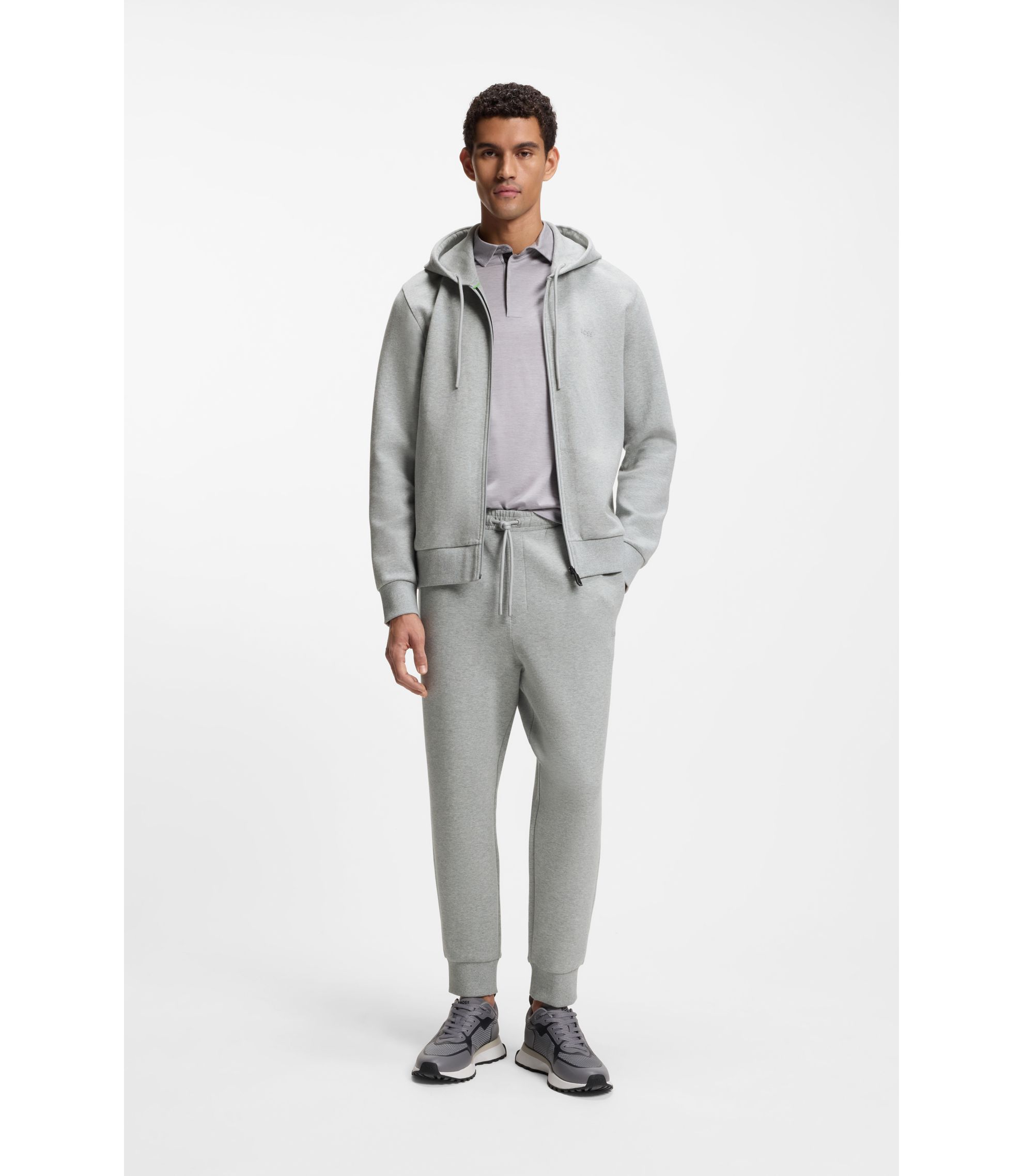 メンズ 【現行】BOSS DRESSLETIC ストレッチ ウォッシャブル パンツ 50