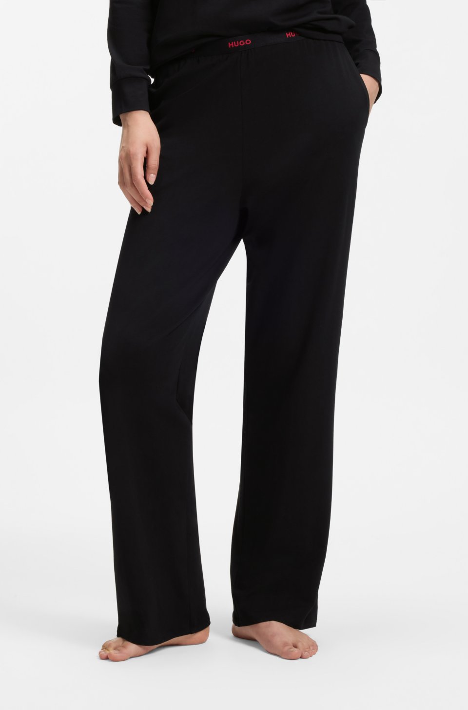 Stretch pyjama bottoms