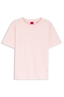 Relaxed-fit pyjama top in stretch cotton 1