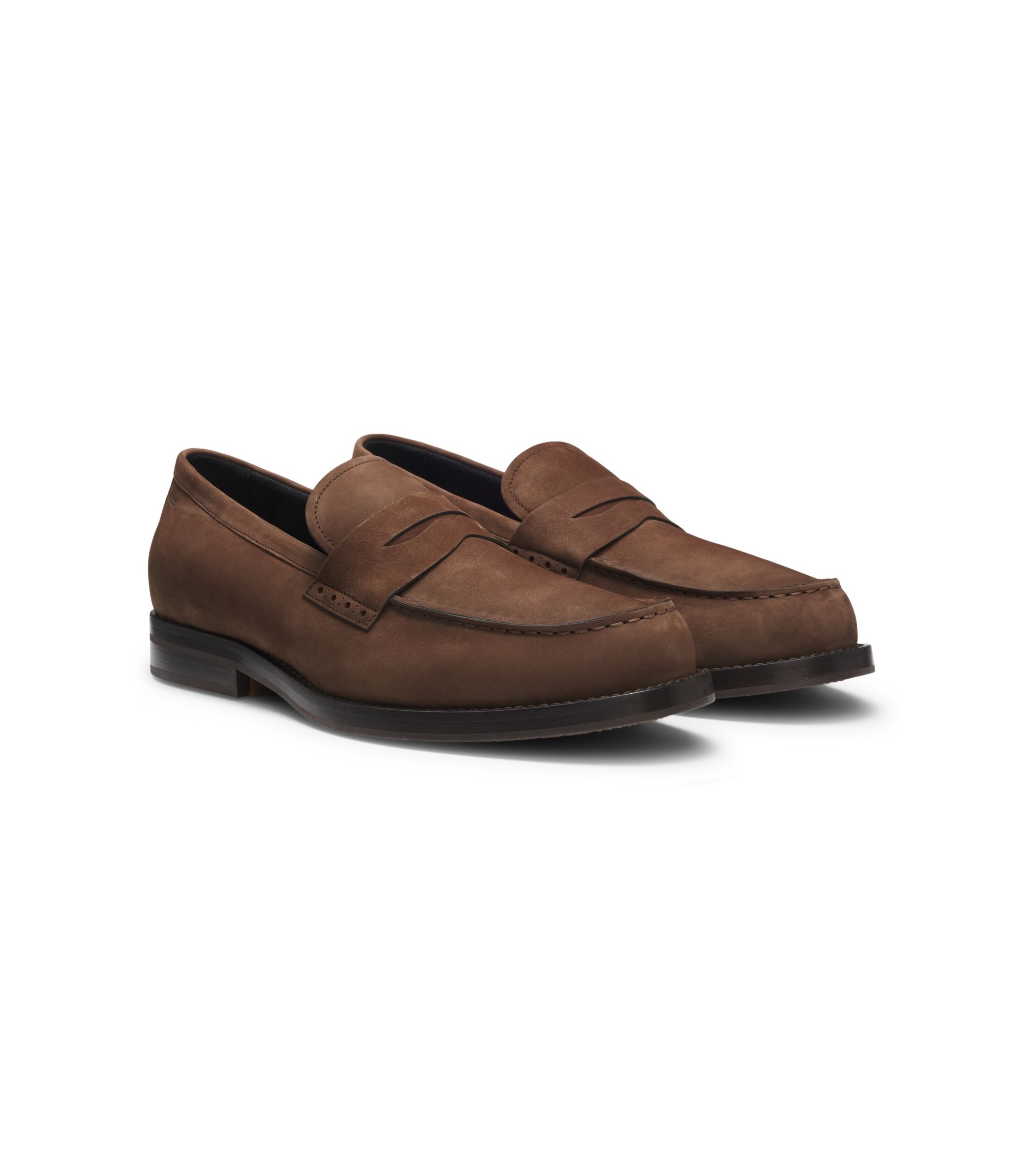 Dressletic-Loafer aus Veloursleder